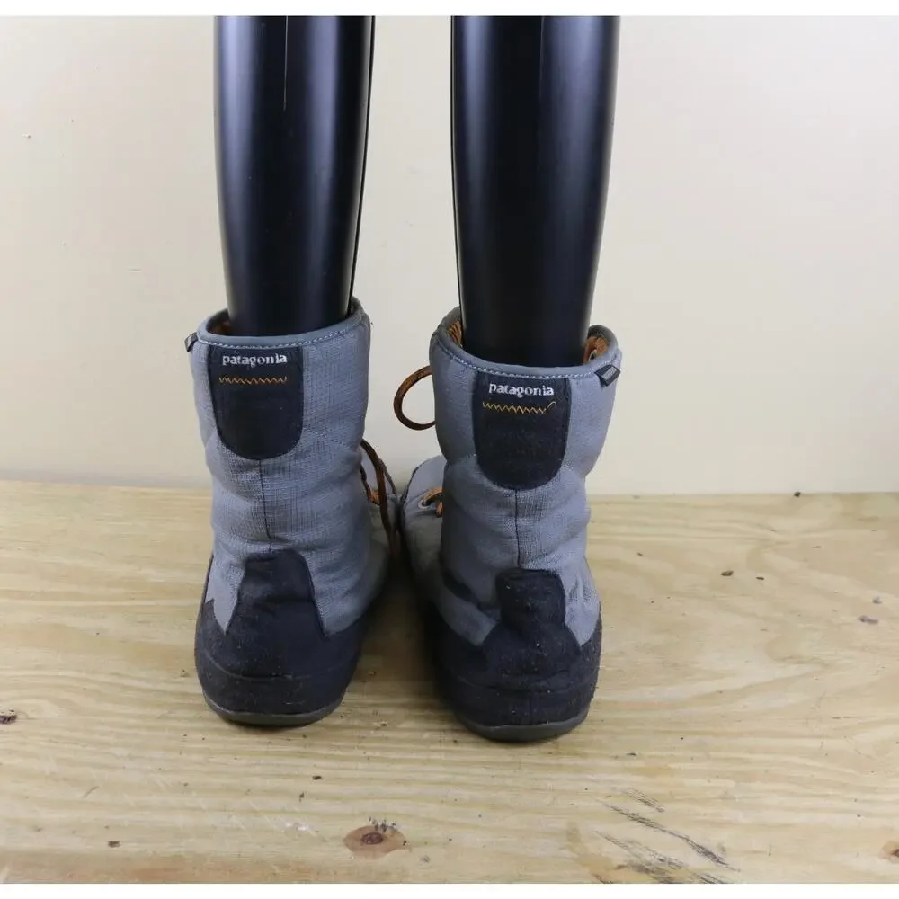 Patagonia Boots Mens 11.5 Gray Activist Puff High Water Resistant Shoes